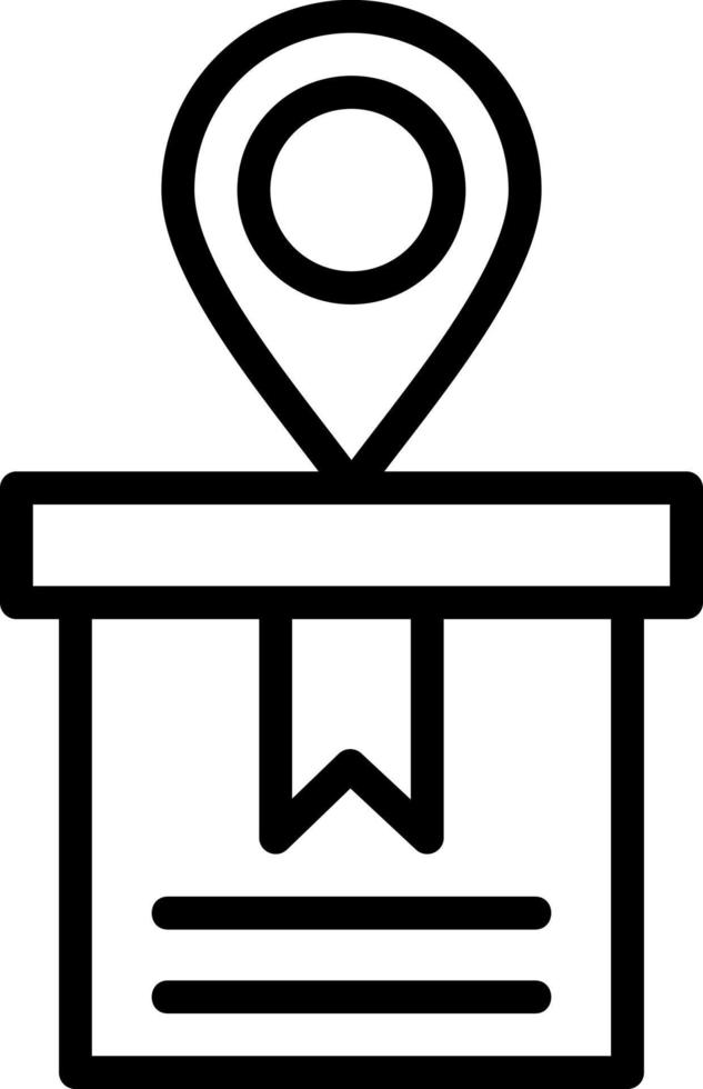 Delivery Location Vector Icon Design