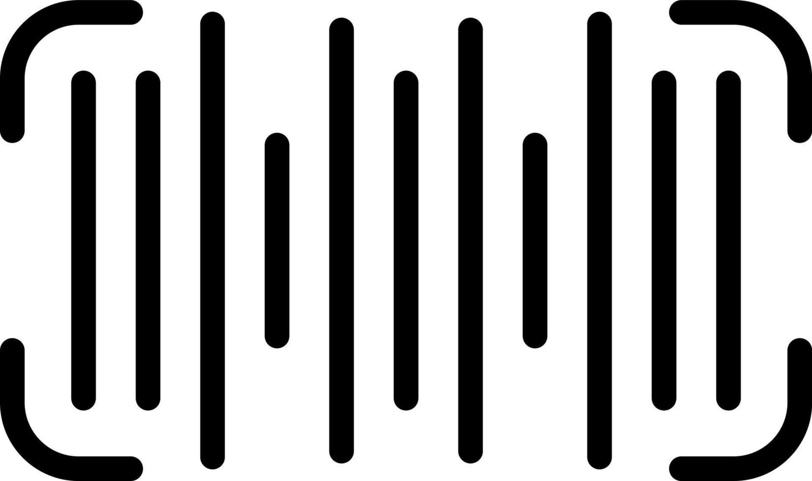 Barcode Vector Icon Design