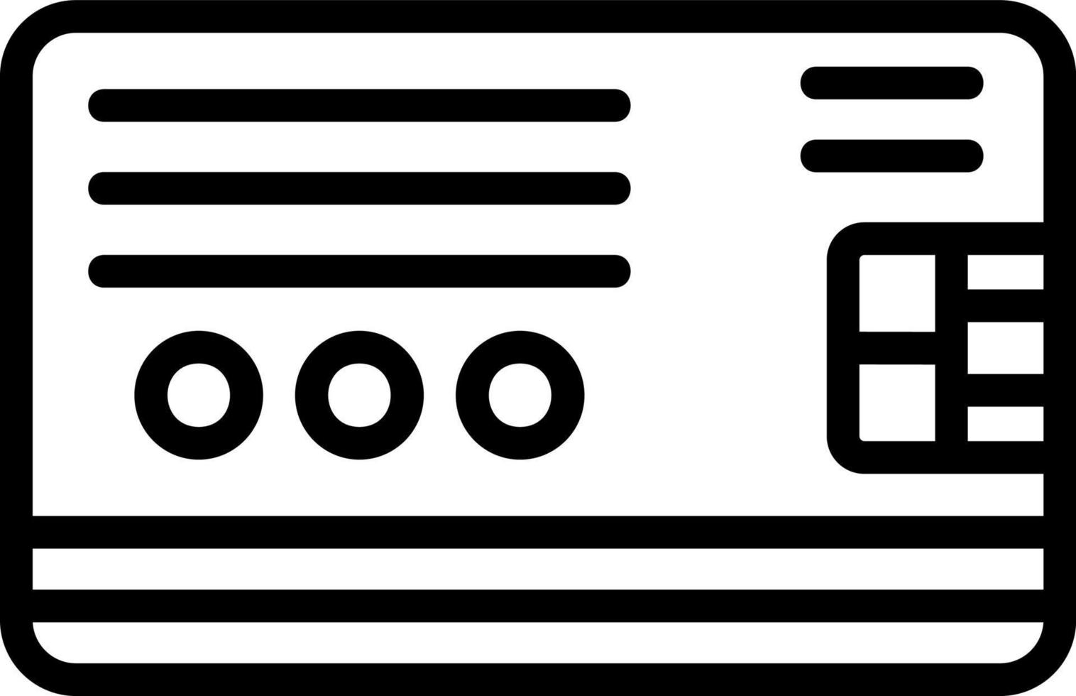 Credit Card Vector Icon Design