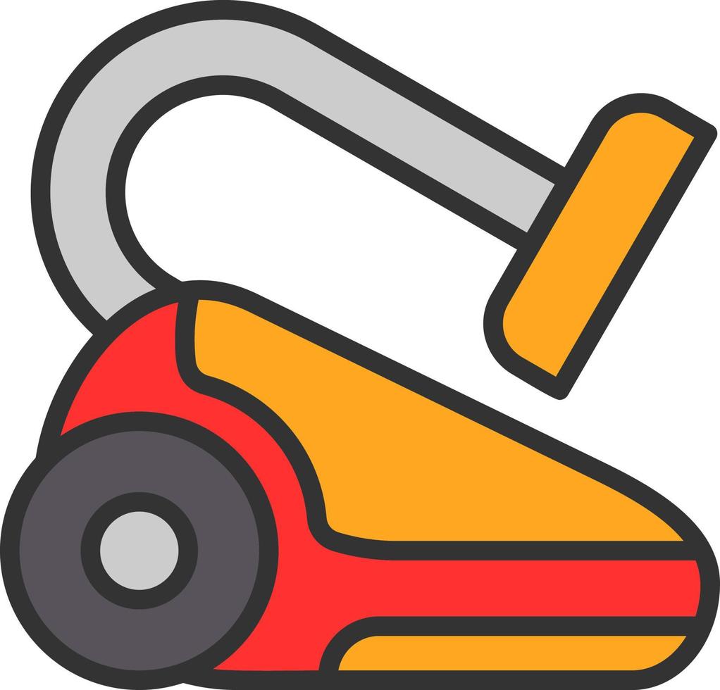 Vacuum Cleaner Vector Icon Design