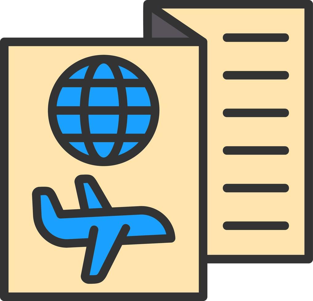 Tourism Vector Icon Design