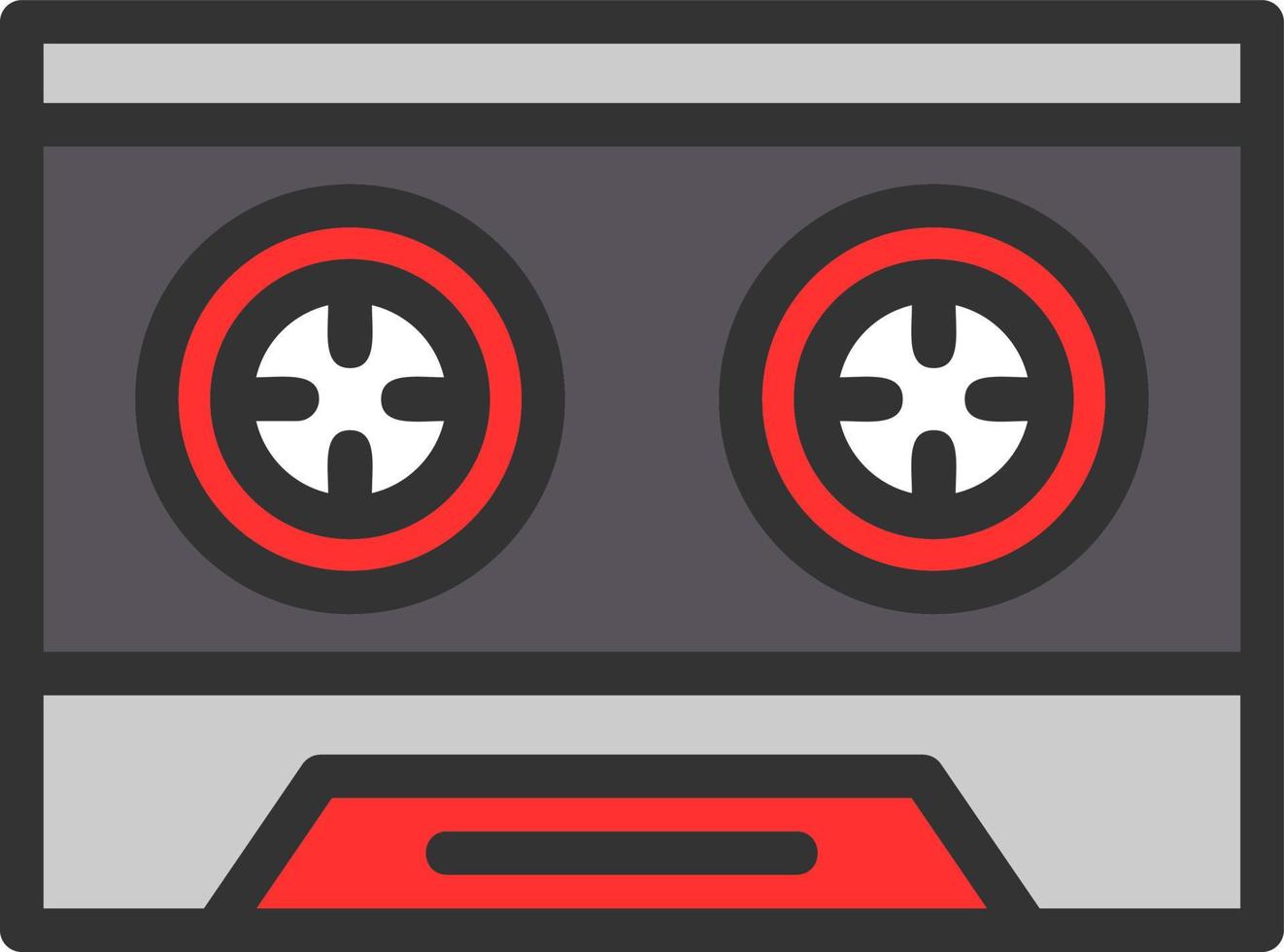 Cassette Vector Icon Design