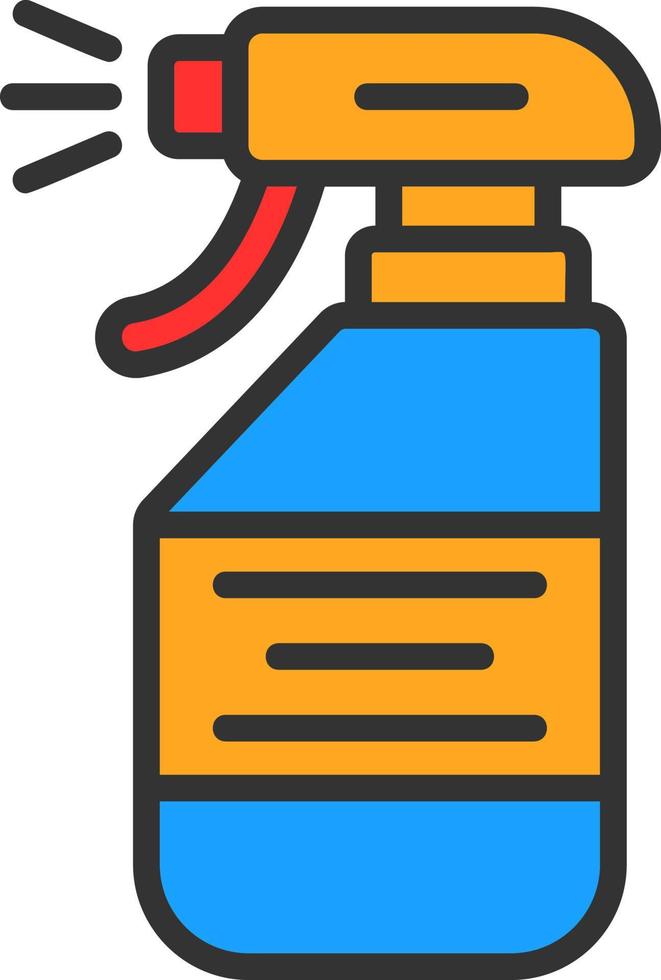 Cleaning Spray Vector Icon Design