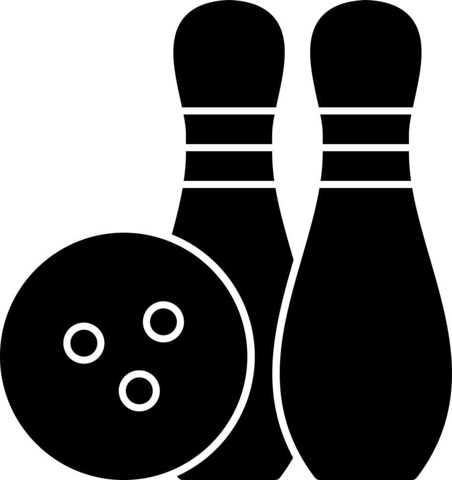 Bowling Vector Icon Design