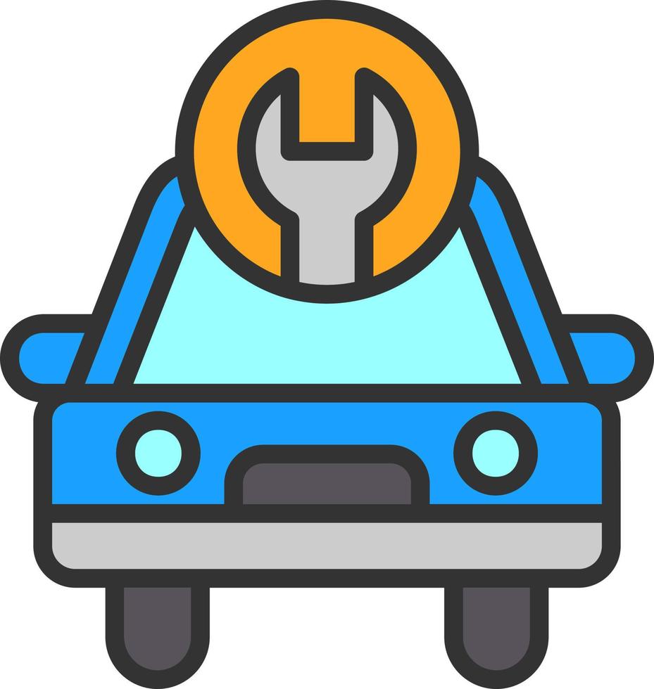diseño de icono de vector de servicio de coche