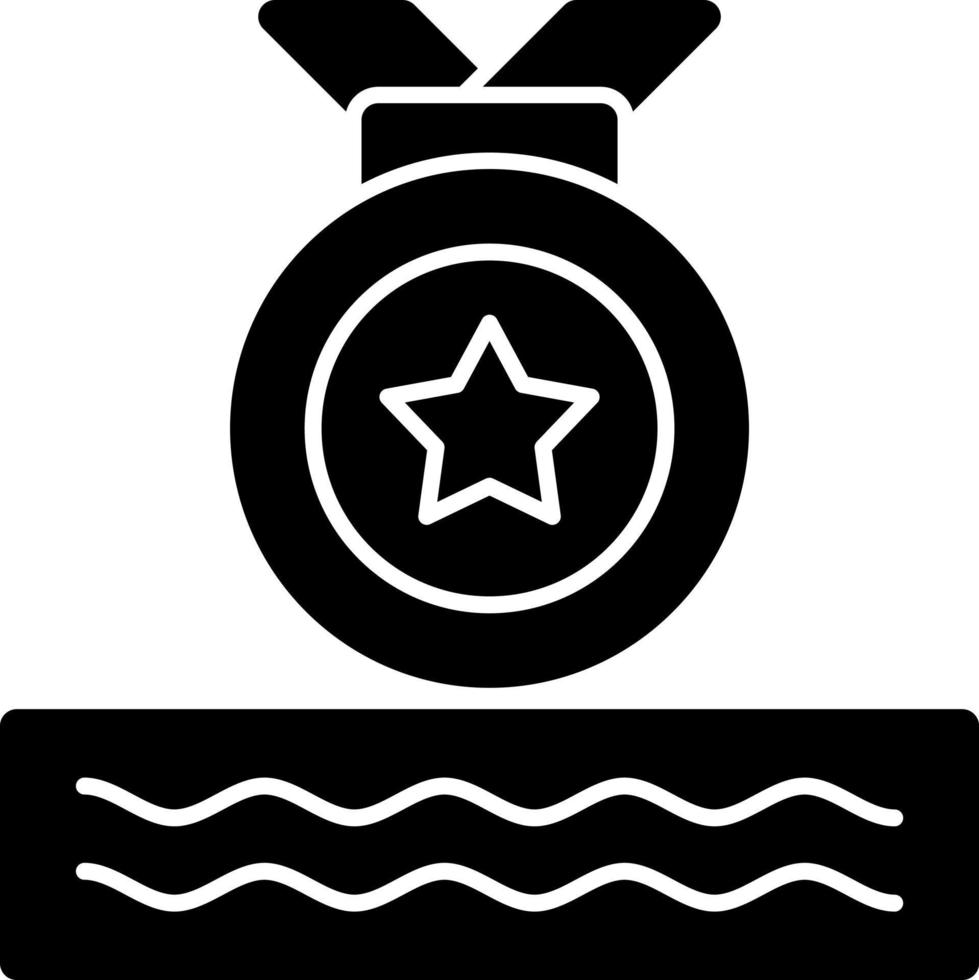 diseño de icono de vector de medalla