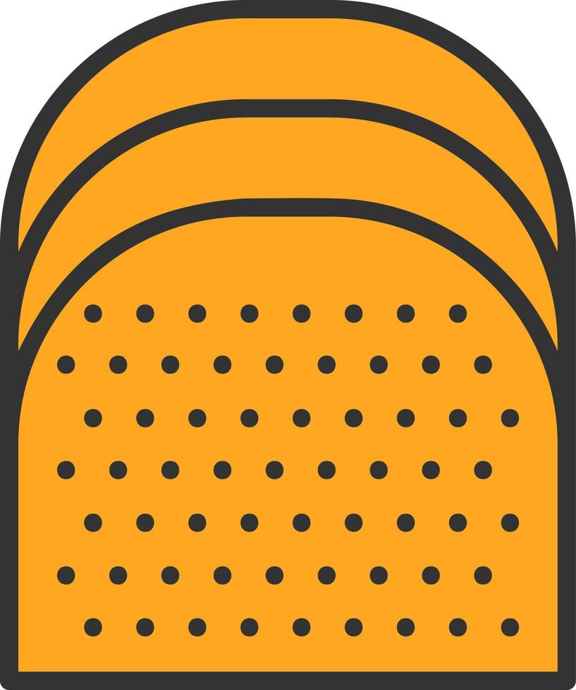 Toast Vector Icon Design
