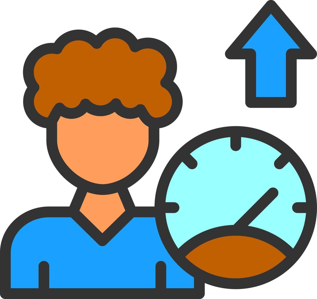 Gain Weight Vector Icon Design