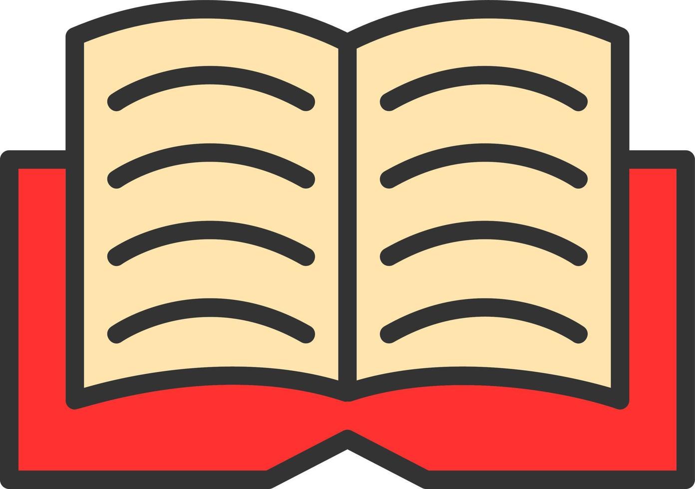 diseño de icono de vector de libro