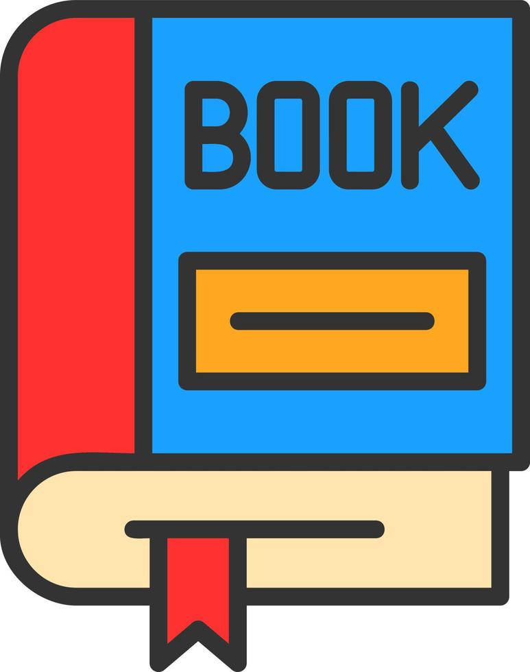 Book Vector Icon Design