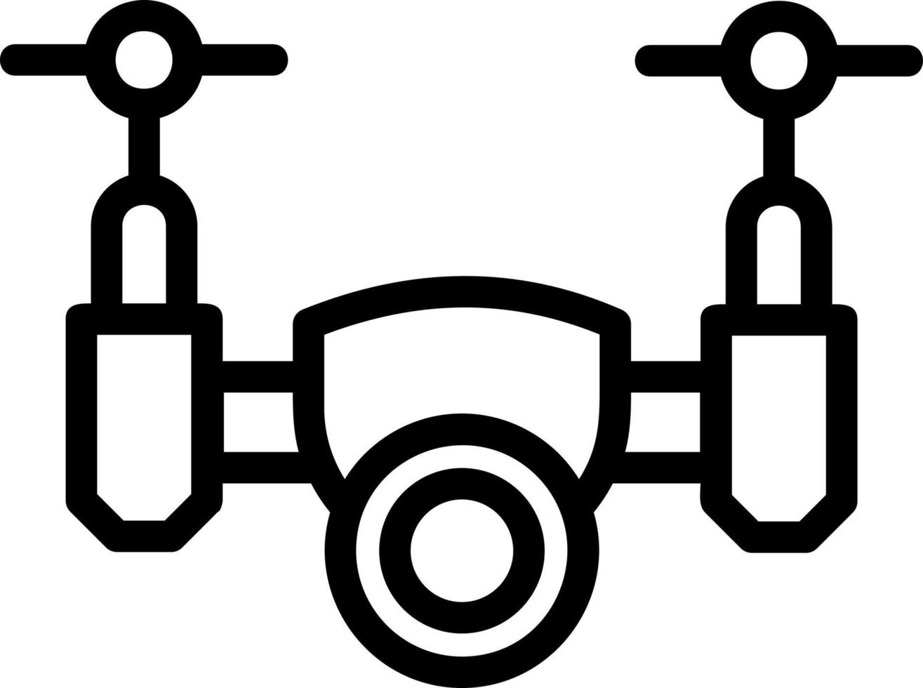 Drone Vector Icon Design
