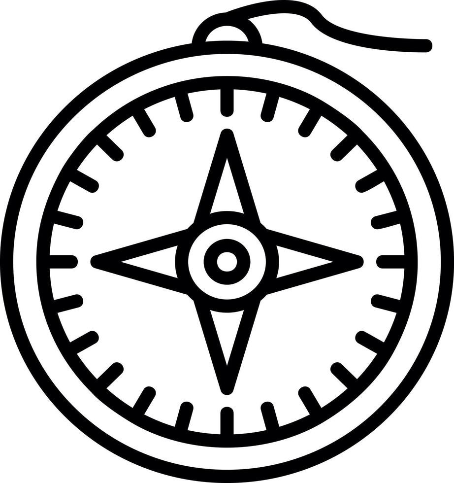 Compass Vector Icon Design