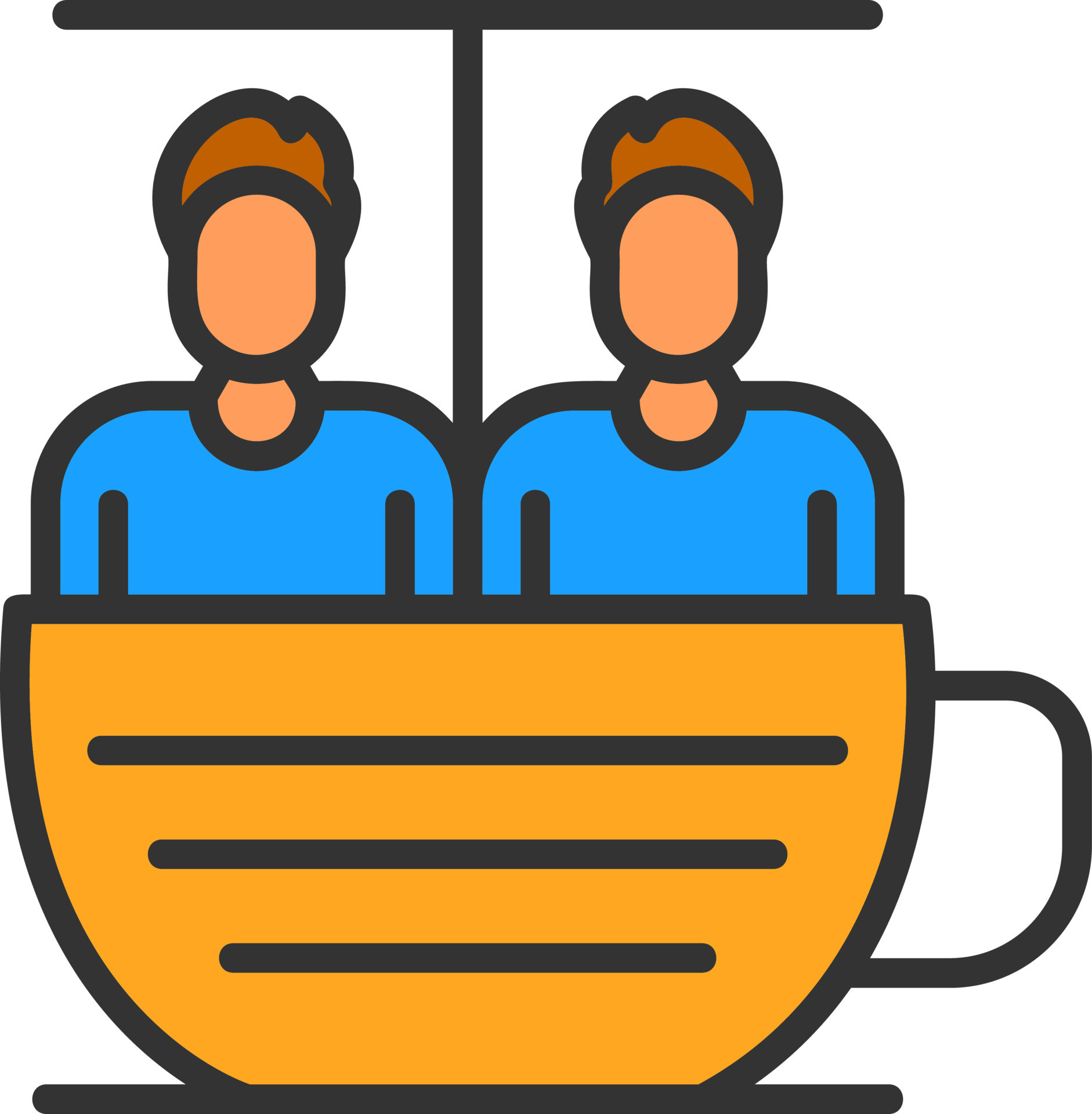 Tea Cup Ride Vector Icon Design 16873055 Vector Art at Vecteezy