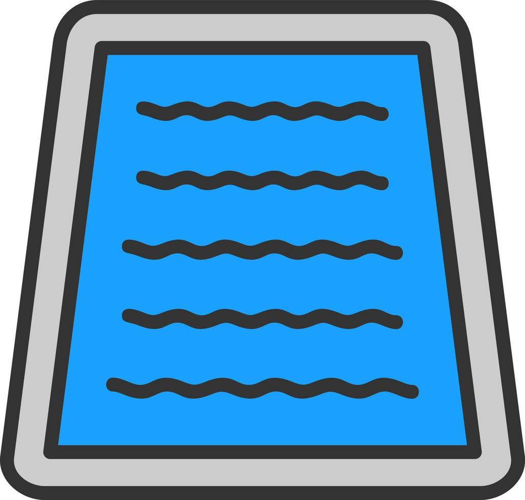 diseño de icono de vector de piscina