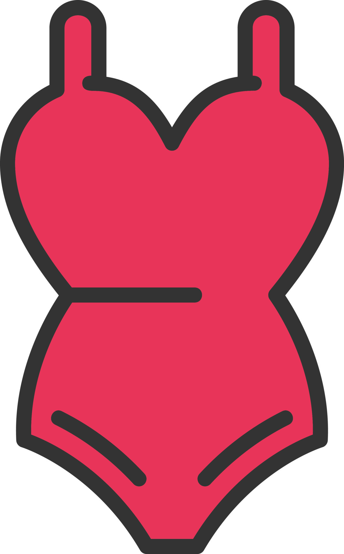 Swimsuit Vector Icon Design 16873081 Vector Art at Vecteezy