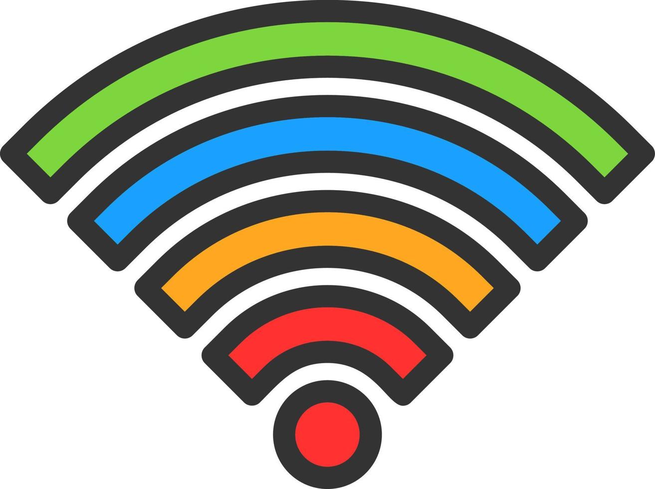 Wifi Vector Icon Design
