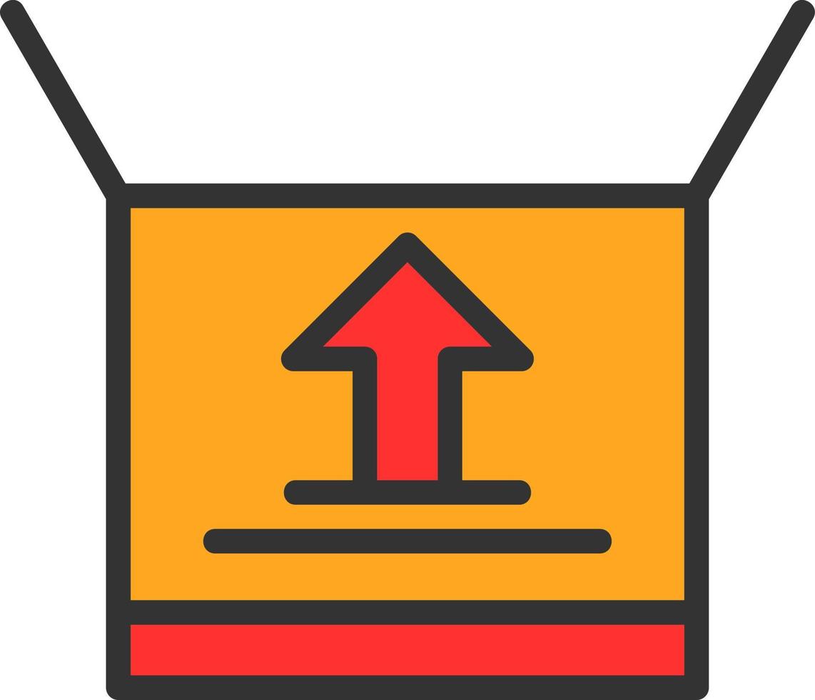 Open Box Vector Icon Design