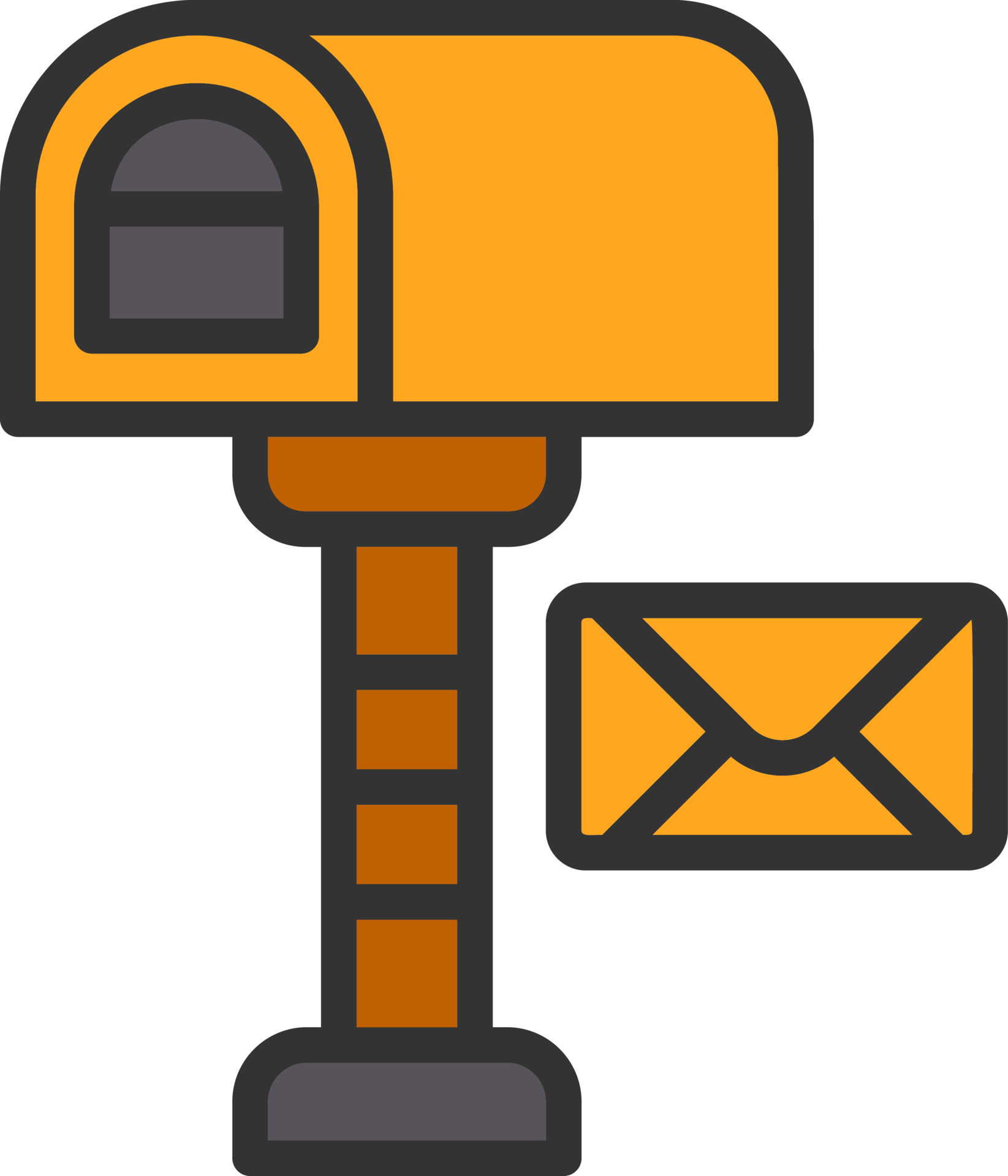 Postbox Vector Icon Design 16873225 Vector Art at Vecteezy
