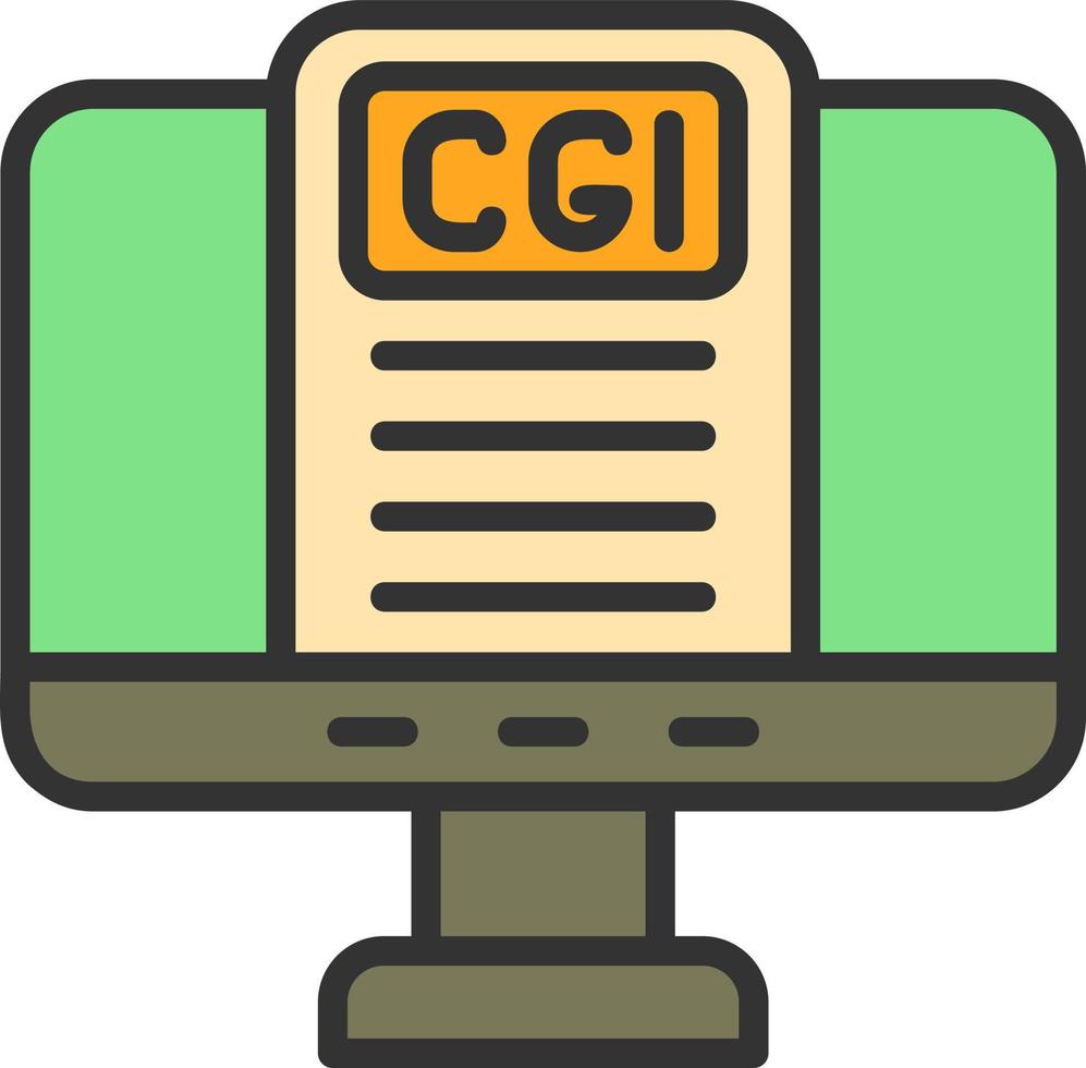 Cgi Vector Icon Design