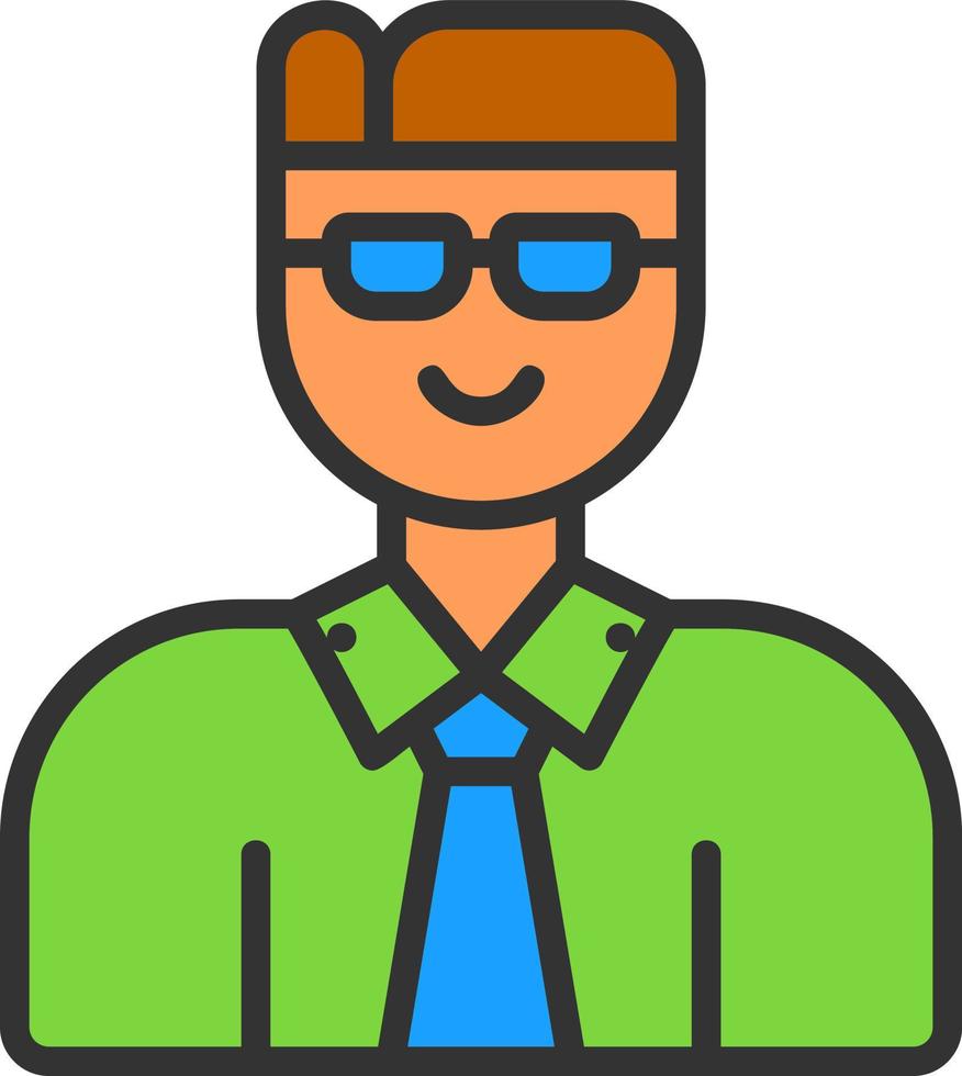 Actor Vector Icon Design