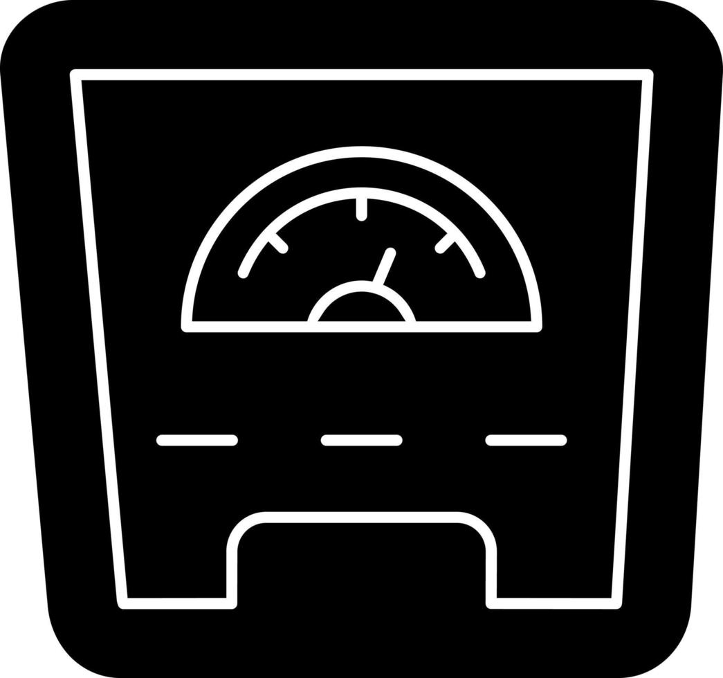 Weight Scale Vector Icon Design