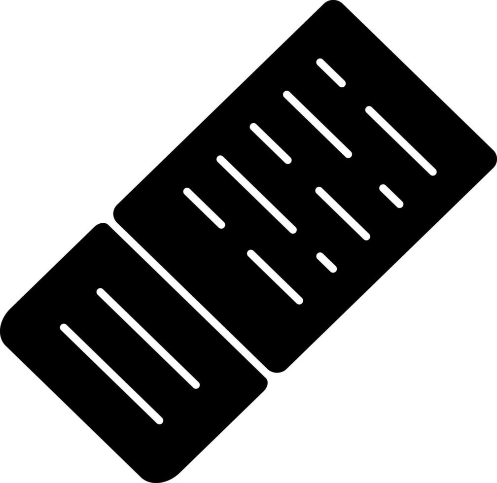 Ticket Vector Icon Design