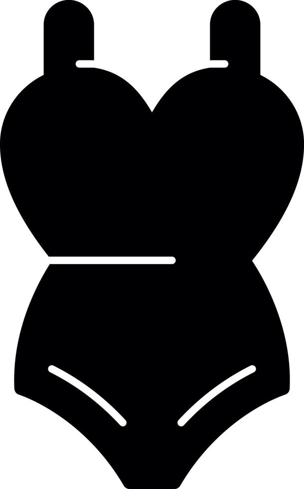 Swimsuit Vector Icon Design