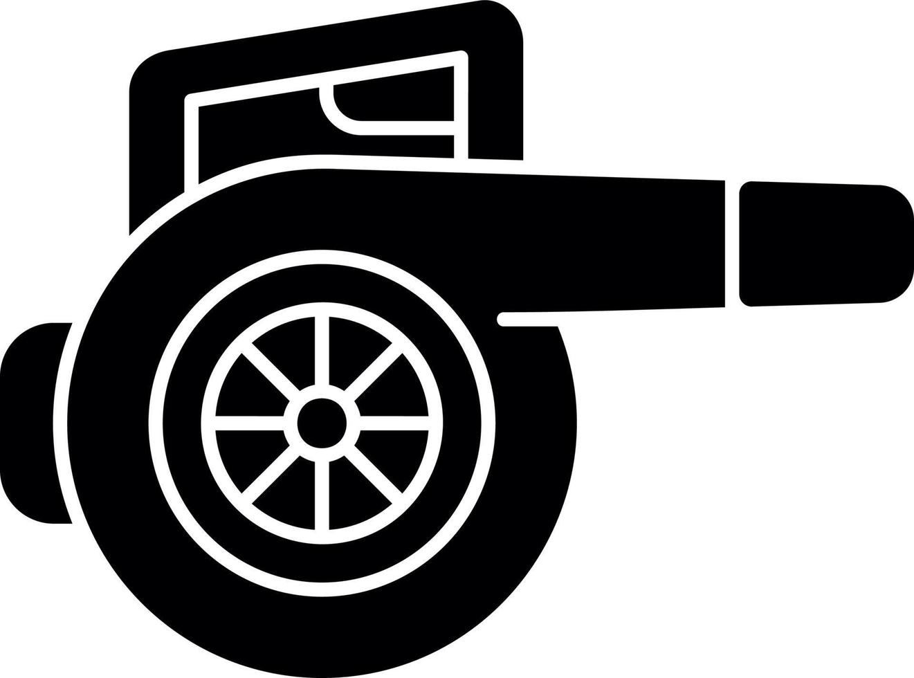 Air Blower Vector Icon Design