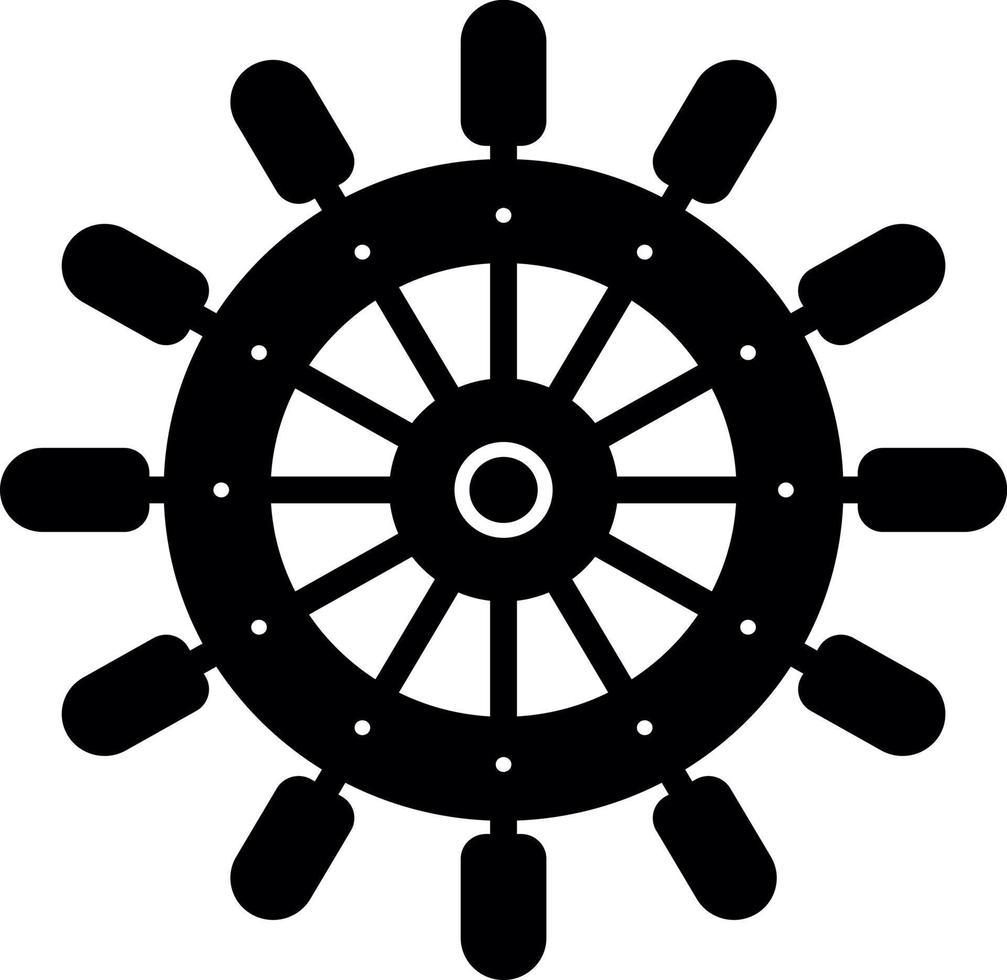 Rudder Vector Icon Design