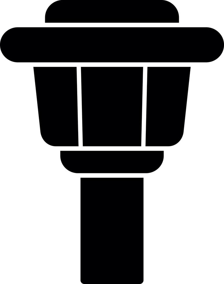 Control Tower Vector Icon Design