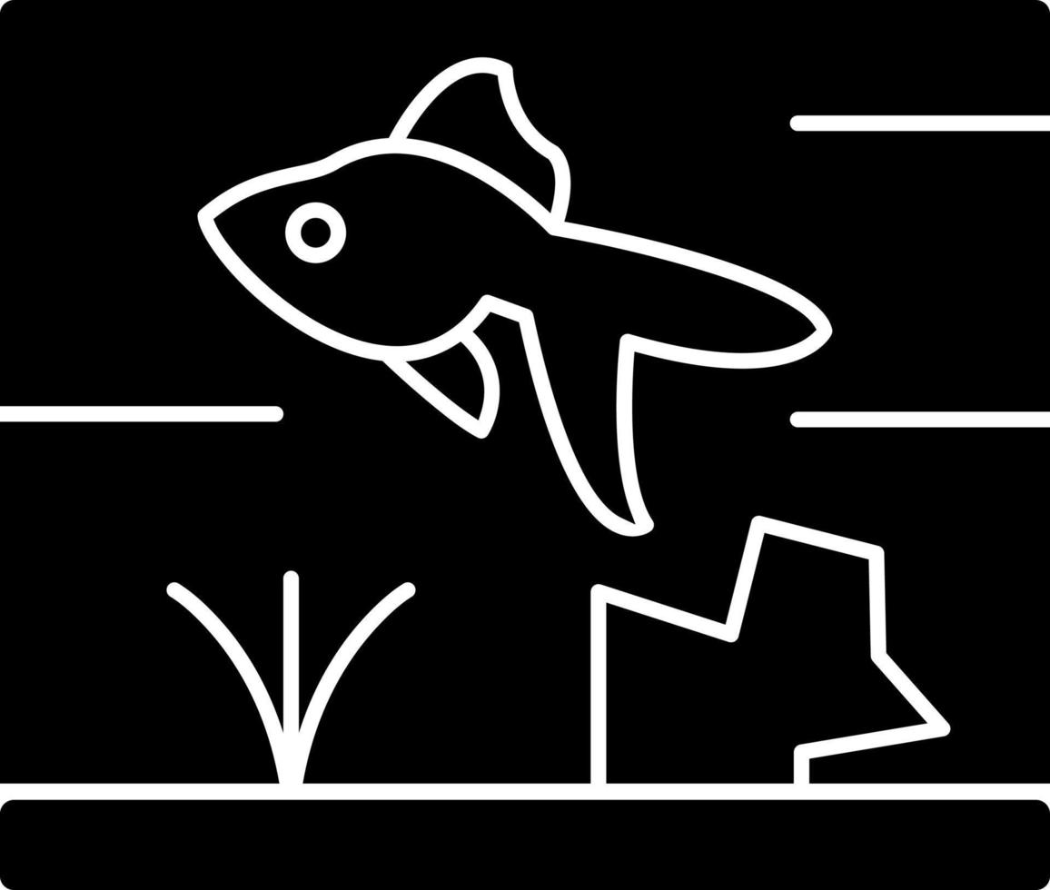 diseño de icono de vector de acuario