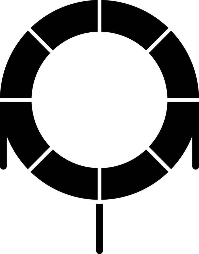 Trampoline Vector Icon Design