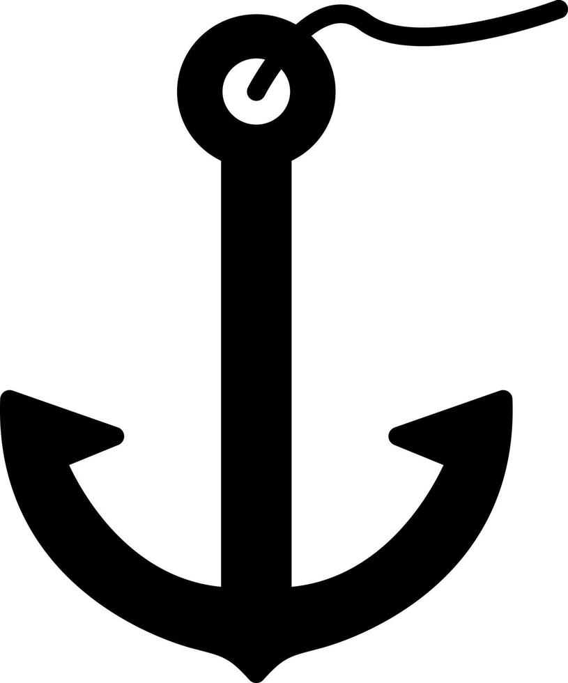 Anchor Vector Icon Design