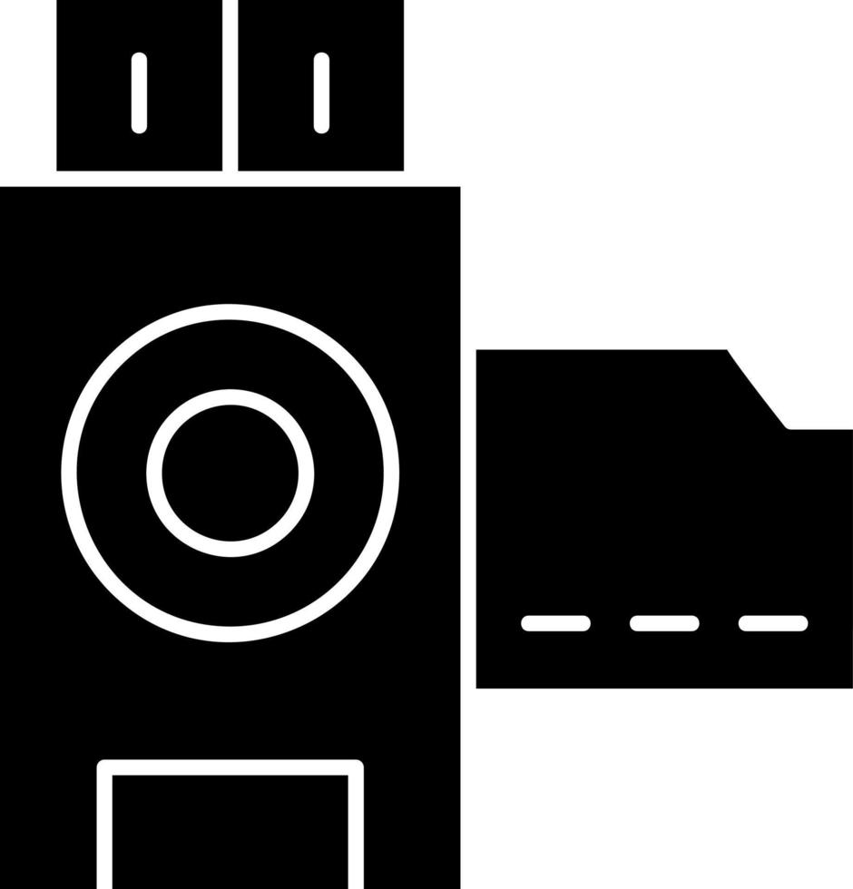 Camera Roll Vector Icon Design