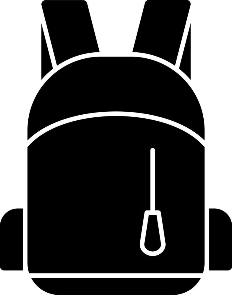 diseño de icono de vector de bolsa de escuela