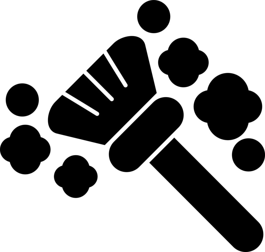 Feather Duster Vector Icon Design