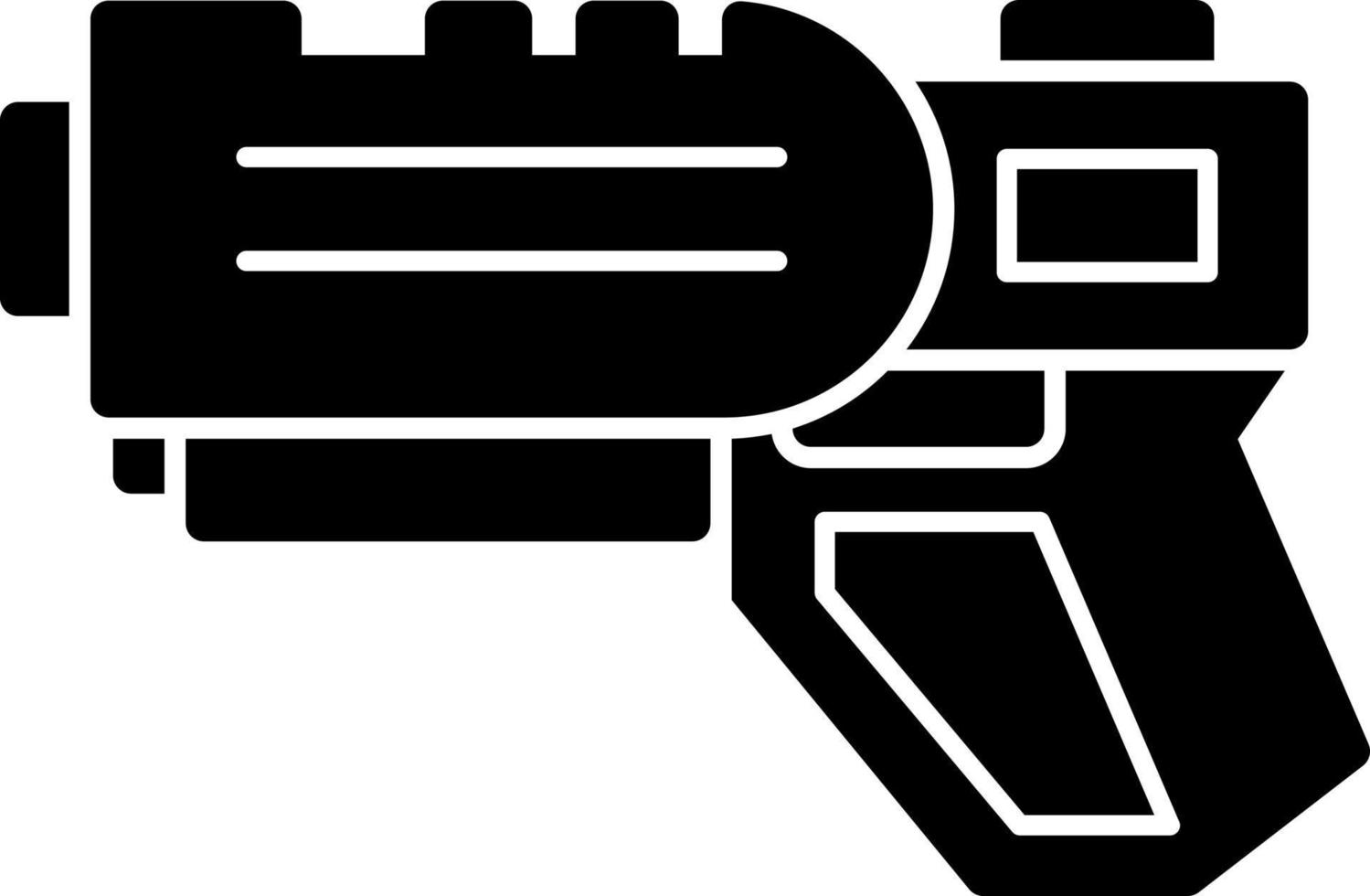 Laser Tag Vector Icon Design