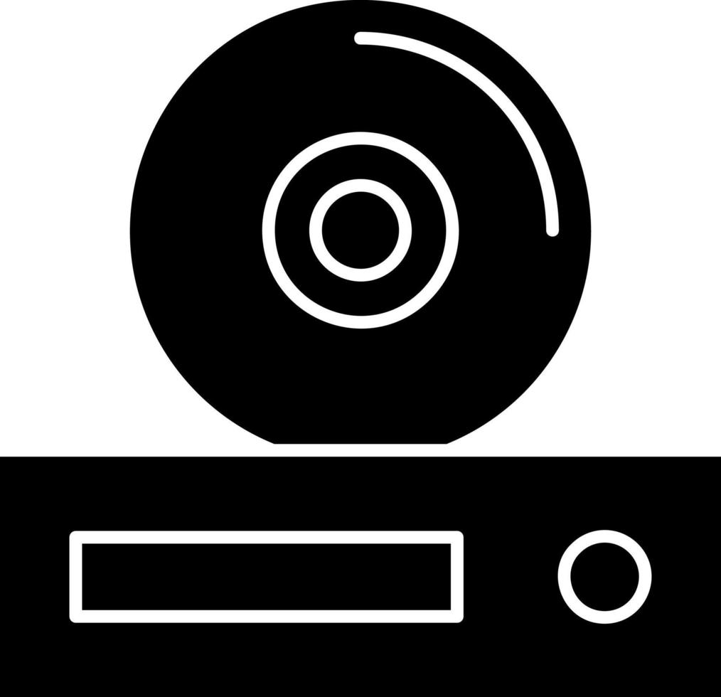 diseño de icono de vector de dvd