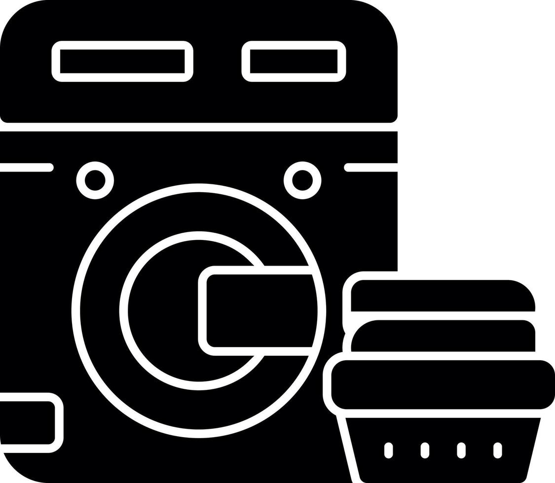 Laundry Vector Icon Design