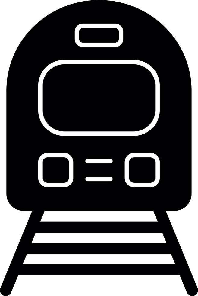 diseño de icono de vector de tren