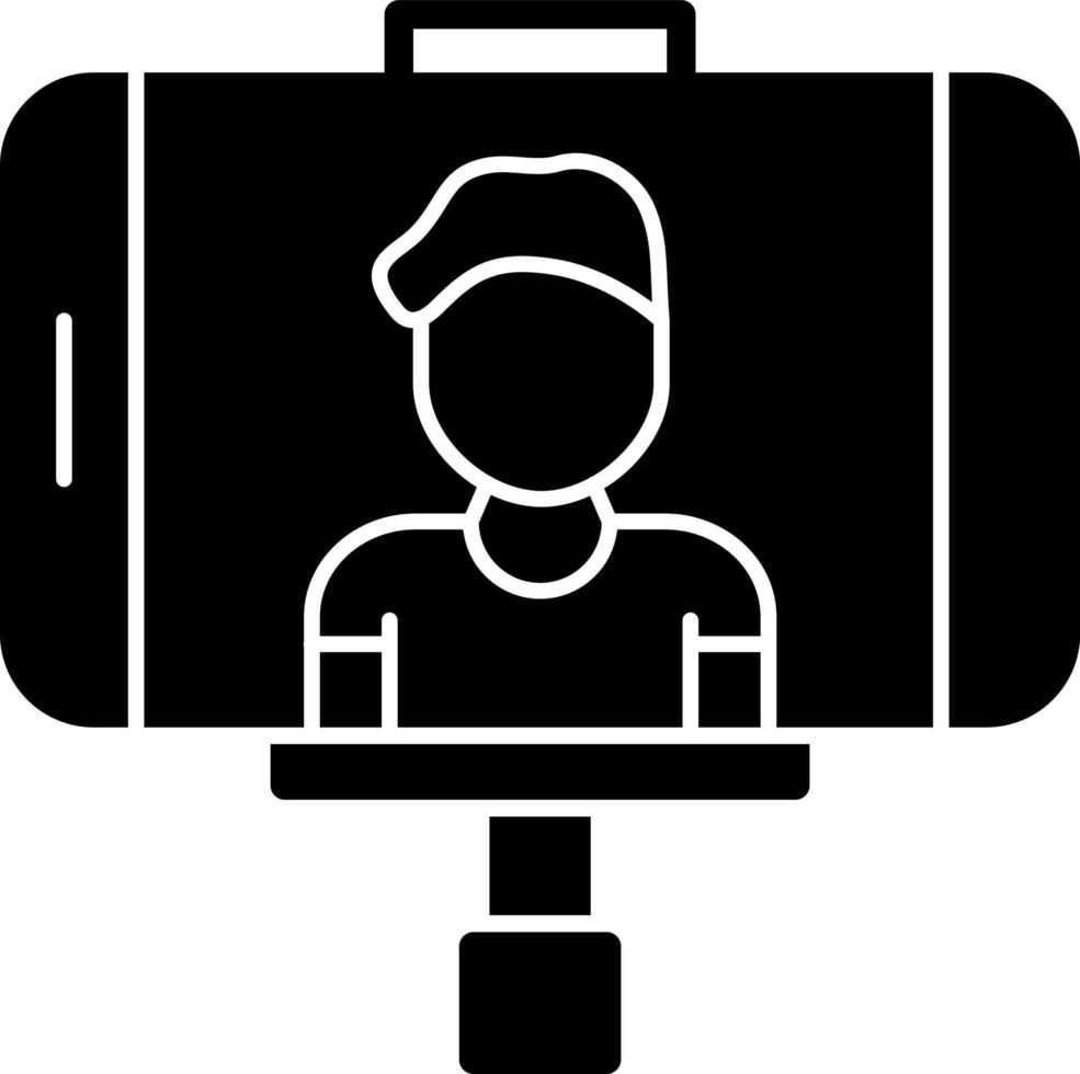 Vlogger Vector Icon Design