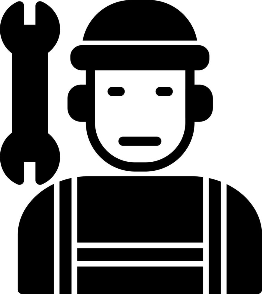 Plumber Vector Icon Design