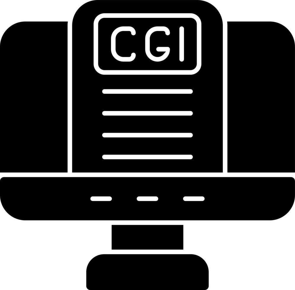 Cgi Vector Icon Design