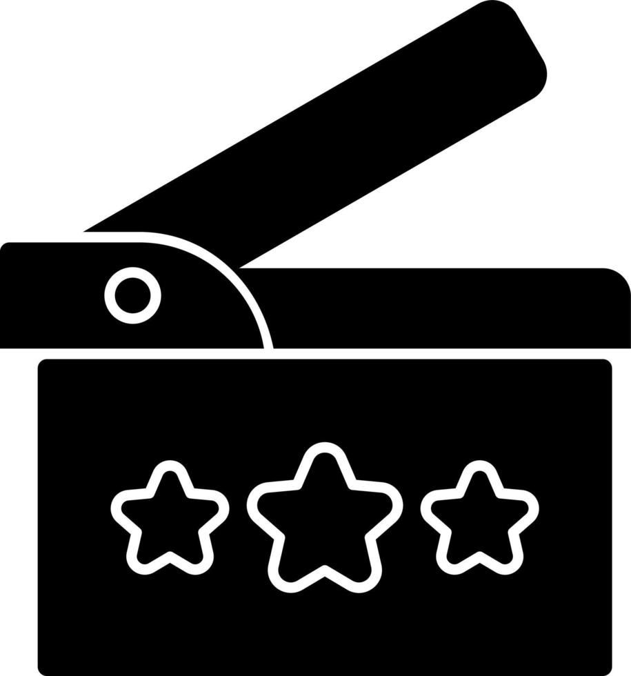 Film Review Vector Icon Design