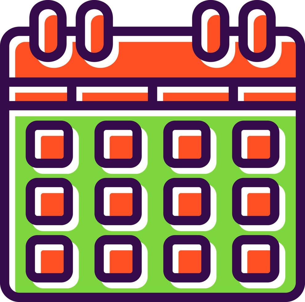 Calendar Vector Icon Design