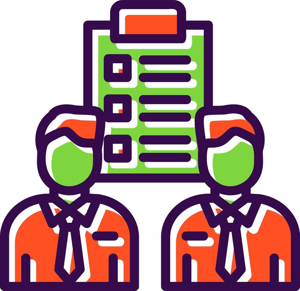 Inspection Team Vector Icon Design