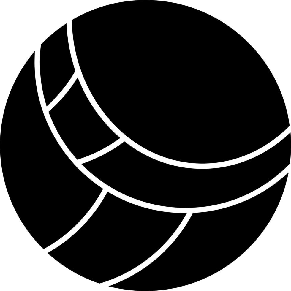 Volleyball Vector Icon Design