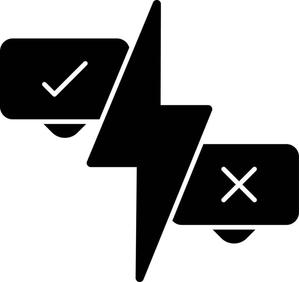 Conflict Vector Icon Design