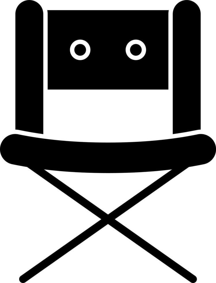 Direstors Chair Vector Icon Design