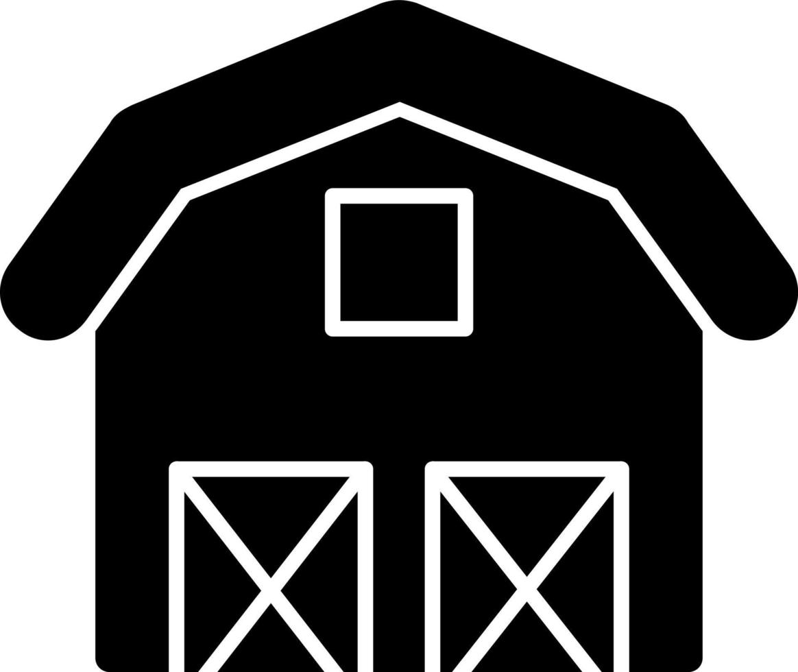 Barn Vector Icon Design